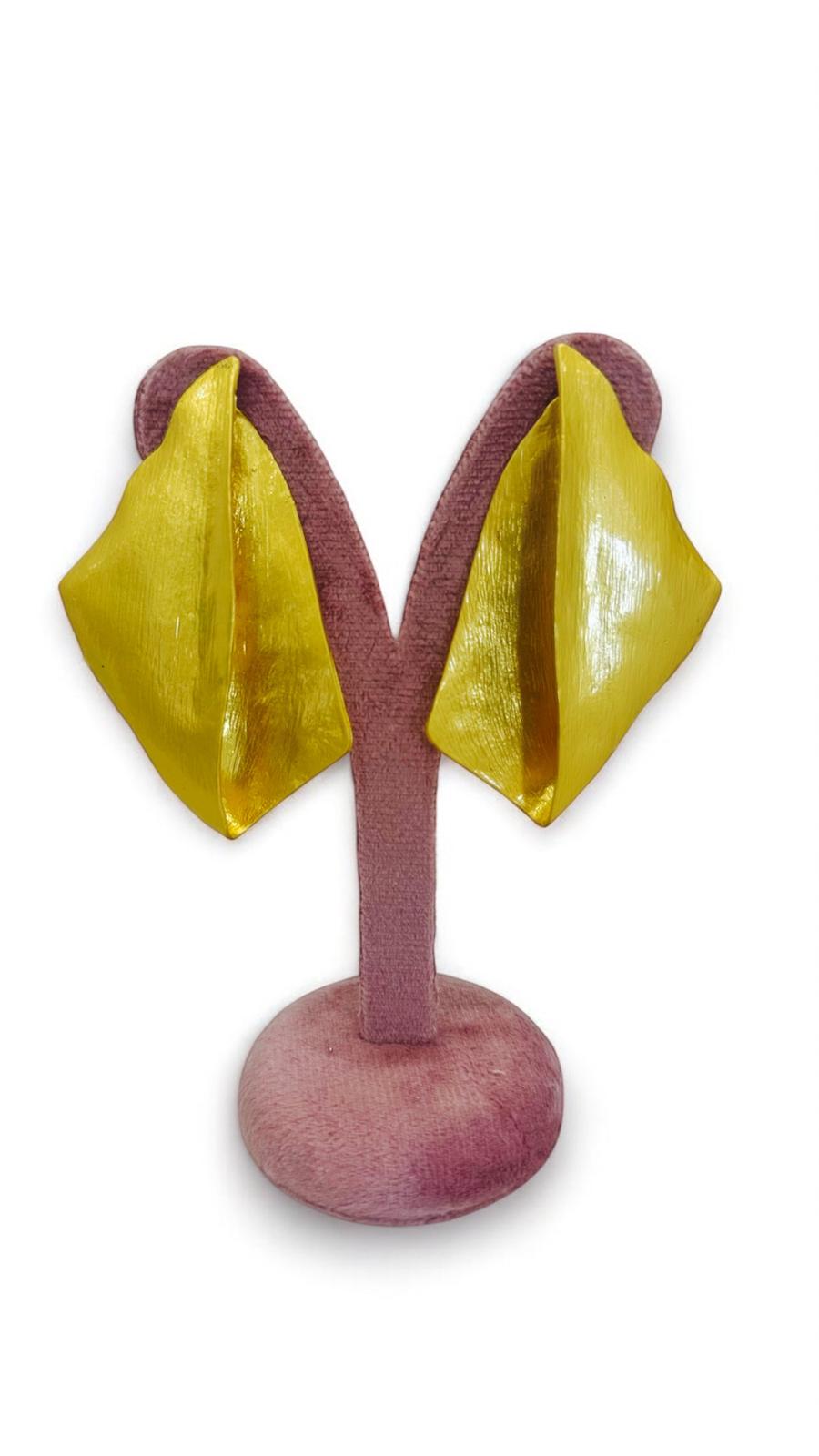 Orecchini Scultura Gold